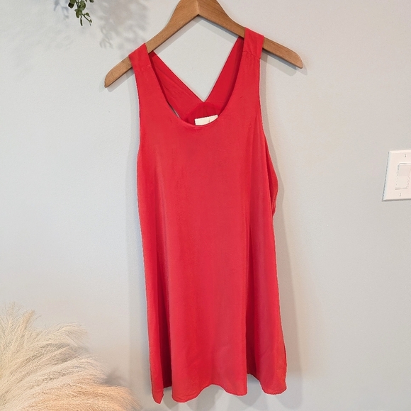 Cynthia Rowley Dresses & Skirts - Cynthia Rowley Coral Red Sleeveless Dress Sz. 8